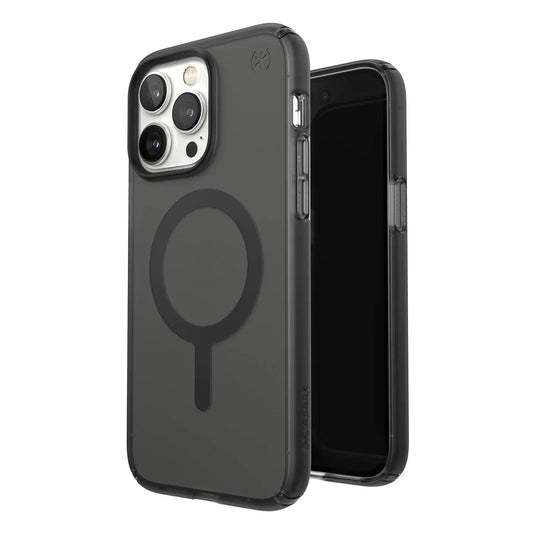 Speck Presidio Perfect Mist Funda con MagSafe Compatible con iPhone 14 Pro MAX, Protección Caídas 4m, Resistente a Rayones, Protección Antimicrobiana - Negro