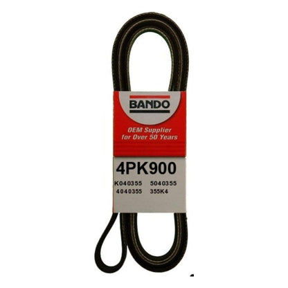 Bando 4PK1210 Cinturón Serpentina de calidad de fábrica, 4PK900