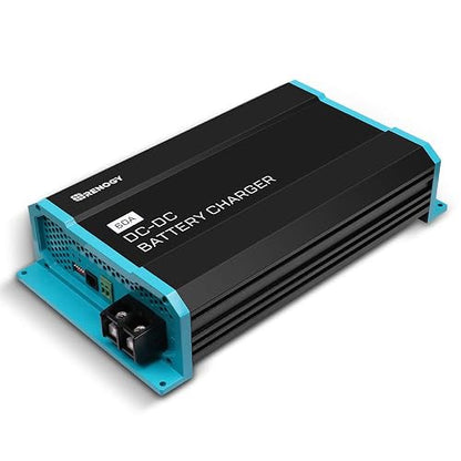 Renogy Cargador de Batería a Bordo 12V 60A DC a DC para Gel/AGM/Litio, Negro y Azul, RNG-DCC1212-60