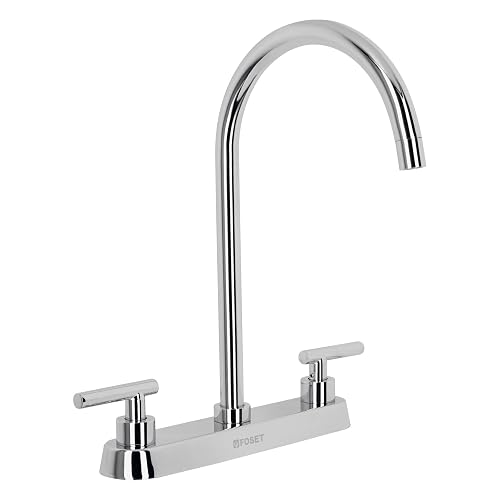 Foset Tubig TBF-82, Mezcladora para fregadero, manerales palanca, cromo