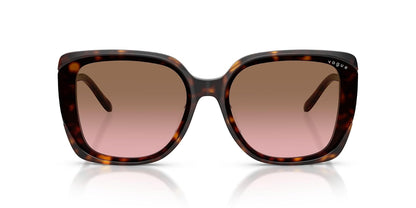 Vogue Eyewear 0VO5684SD Gafas De Sol Mujer, In Vogue-Square, Dark Havana