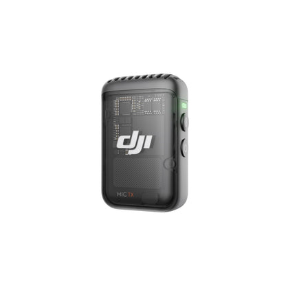 dji Mic 2 Transmisor (Shadow Black), micrófono inalámbrico y lavalier con cancelación de Ruido Inteligente, 14 Horas de grabación Interna, 6 Horas de batería, fijación magnética, Bluetooth, Vlogs