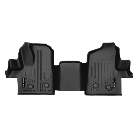 SMARTLINER - Forro de Alfombra de Primera Fila (1 Pieza) Compatible con Ford E-Transit 2022-2025