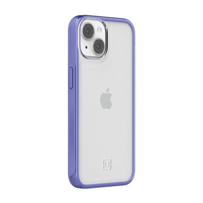 Incipio Organicore Clear Funda Compatible con iPhone 14/13, Protección Caídas 4.2m, Bisel Elevado, Compostable - Lavanda/Transparente