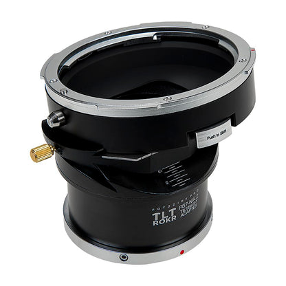 Fotodiox Pro TLT ROKR - Adaptador de Montaje de Lente de inclinación y Cambio para Lentes Pentax 6x7 a cámaras Nikon sin Espejo con Montura Z