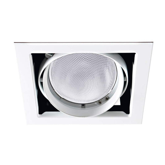 Tecnolite Lámpara Interior Empotrado, Base E27, 100 - 240 V, Color Blanco, Tecnolite, Lámpara Interior, Downlight