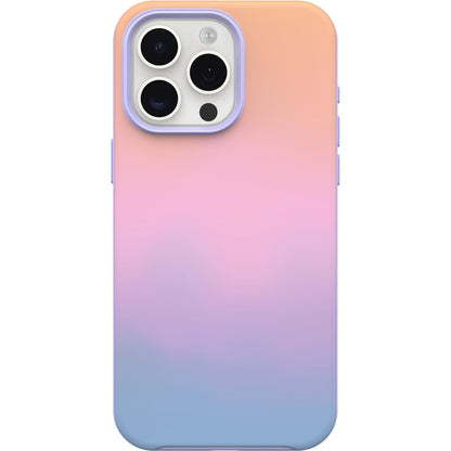 OtterBox Funda Symmetry Series para iPhone 15 Pro Max - Puesta de sol suave