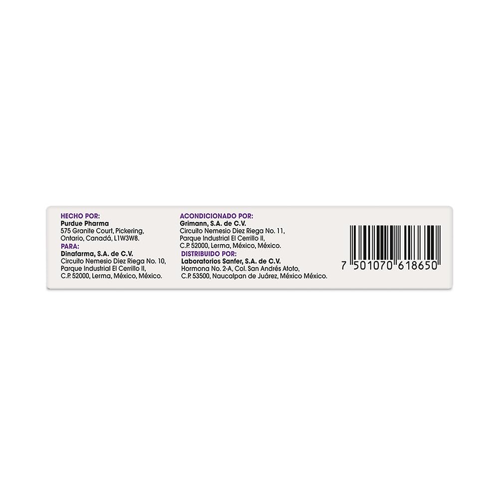 Laxoya Comprimidos 8.6/50Mg (20 Tabletas)
