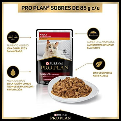 Purina Pro Plan Gato Adulto Pollo 24pack 85g