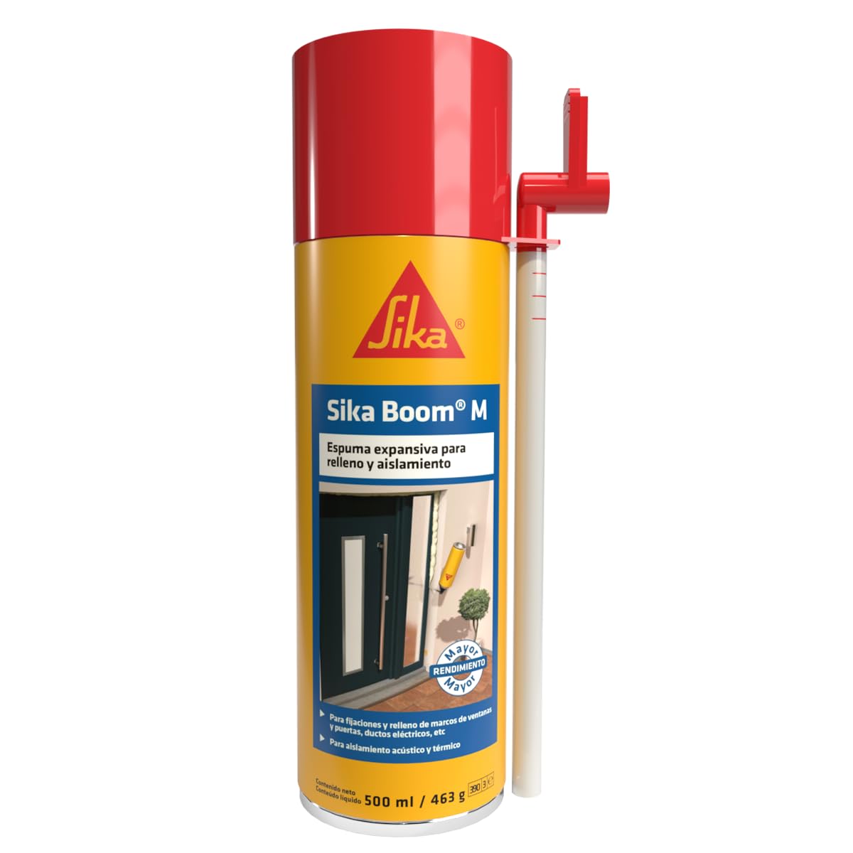 SikaBoom M- Espuma Expansiva de Poliuretano Monocomponente. Bote 500 ml