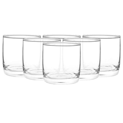 Cristar 0414AL48 Juego de 6 Vasos de Vidrio, modelo 0414AL48,,