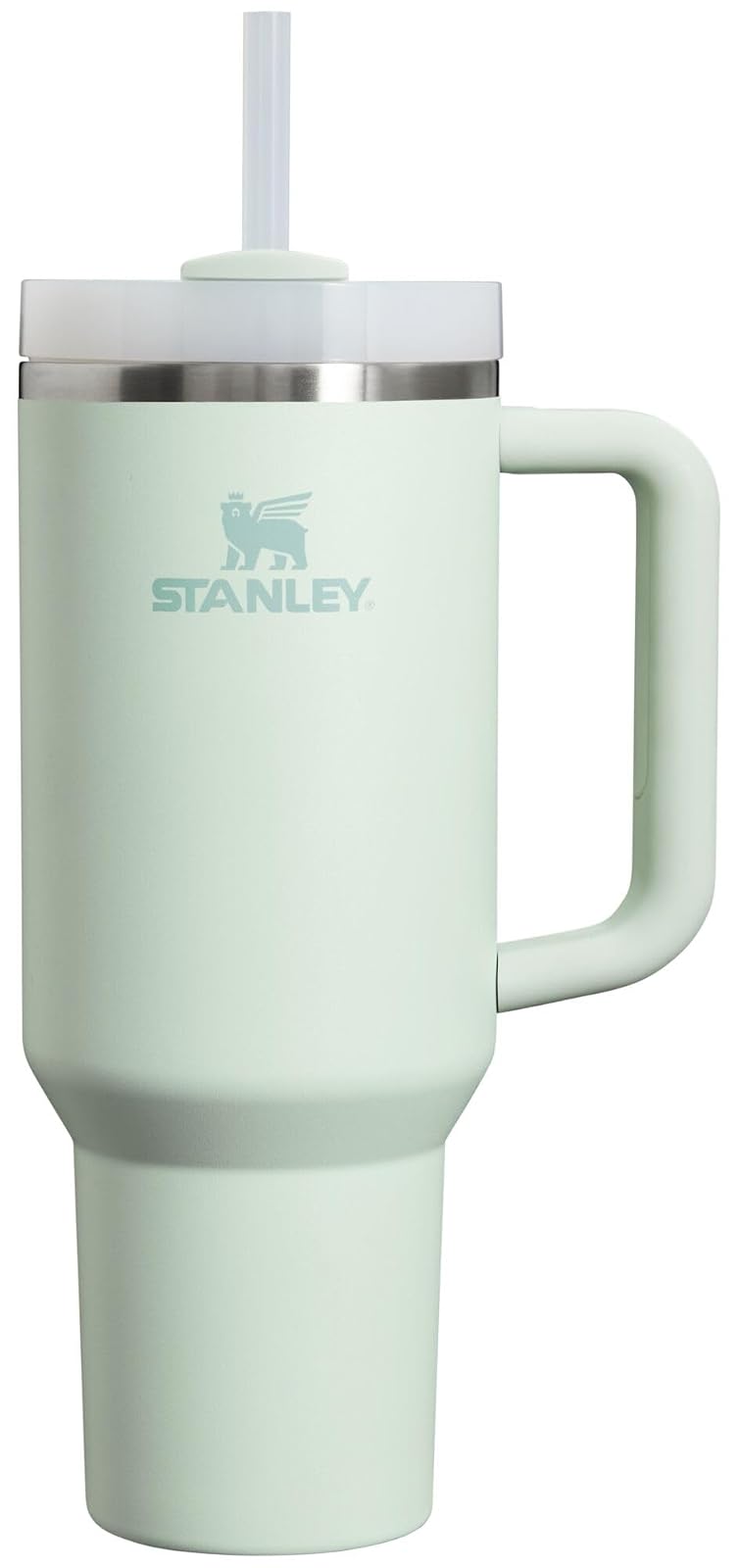 Stanley Quencher H2.0 Vaso Térmico con Popote, Acero Inoxidable, 14 a 64 oz - Mist - 40 onzas