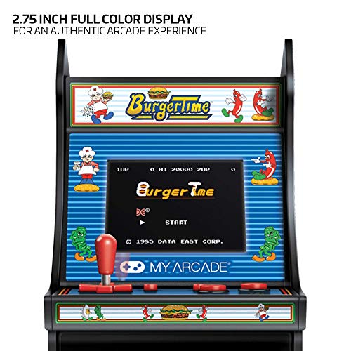 DreamGEAR My Arcade DGUNL-3203 Burgertime Micro Player, 6 Inches, Collectable, Retro