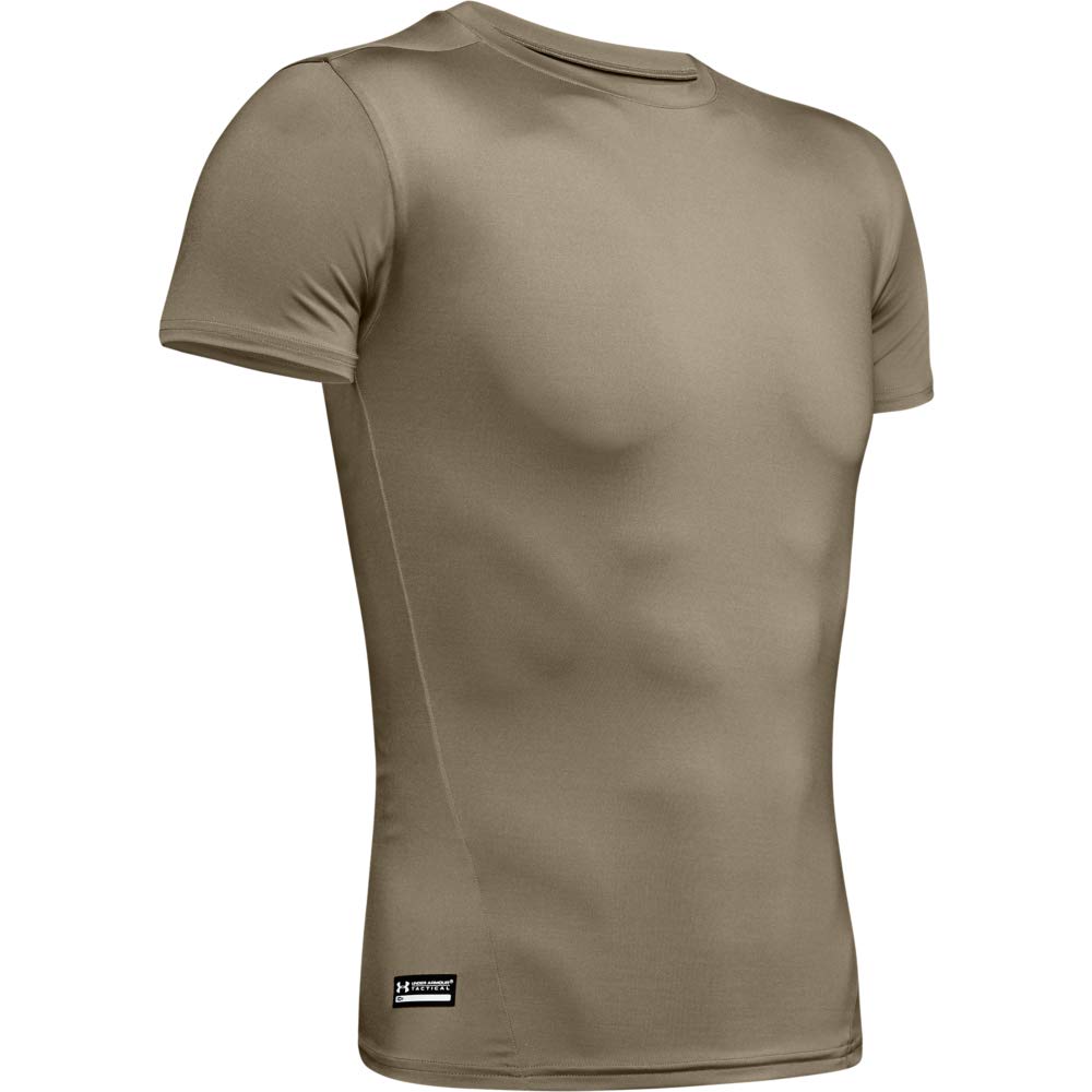 UA de los hombres táctico HeatGear Compresión - CH - Bronceado Federal (499)