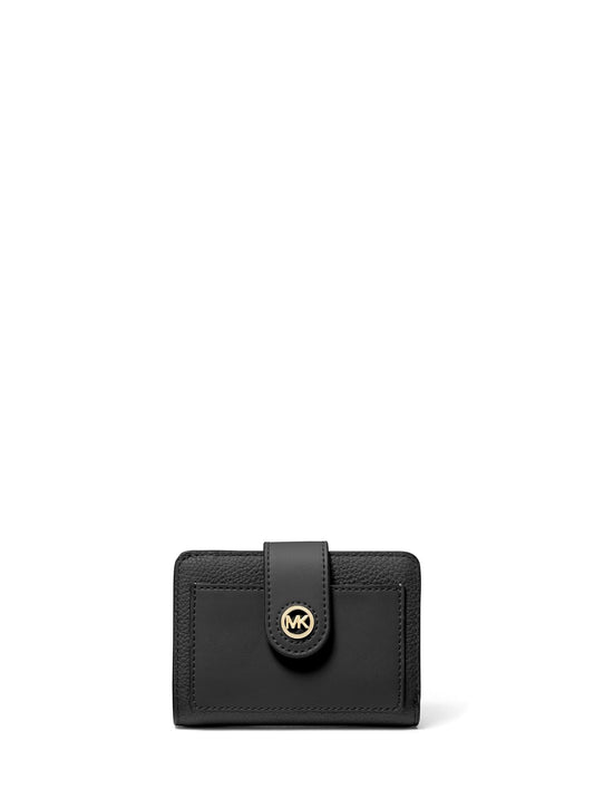 Michael Kors Mk Charm - portafolios compacta con pestaña pequeña Accesorio de viaje- Billetera plegable Mujer