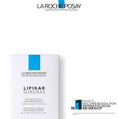 La Roche-Posay Jabón en Barra La Roche Posay Lipikar Surgras para Piel Seca 150g