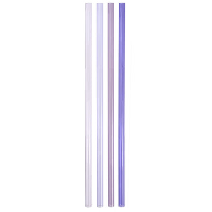 Stanley Quencher Popotes de Repuesto Reutilizables Paquete de 4 - Paquete múltiple morado - 40 onzas líquidas