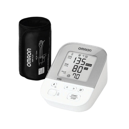 OMRON Baumanómetro automático de brazo X4 Smart con Bluetooth y 60 memorias para 2 usuarios