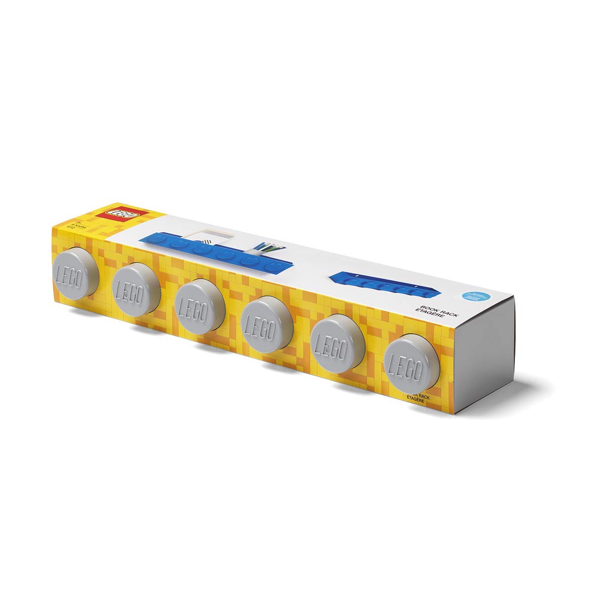 Room Copenhagen, Lego - Estante Decorativo Flotante para Almacenamiento - Gris