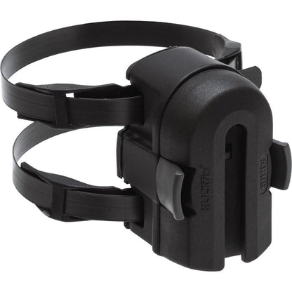 ABUS porta candado USKF - Porta candado en U para transporte seguro en la bicicleta, negro