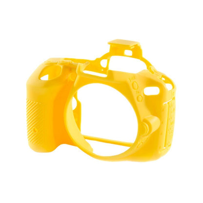 EasyCover Funda de Silicona para Cámara Nikon D5500 - Amarillo