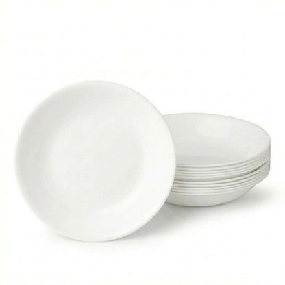Corelle Livingware Juego de Vajilla, 6 Piezas - Blanco - Básico