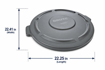 Rubbermaid Commercial, Tapa, Gris, 32G