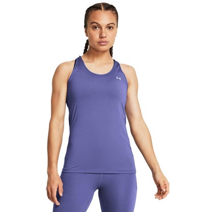 Under Armour Heatgear Racer Playera sin Mangas Mujer - (562) Starlight - Celeste - G