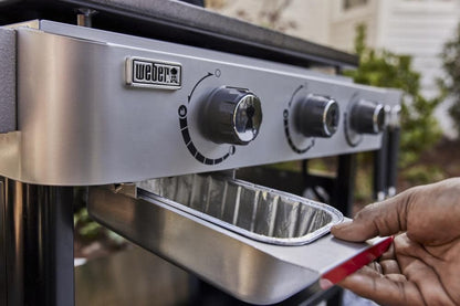 Weber 6781 Rascador de Plancha, Color Plateado