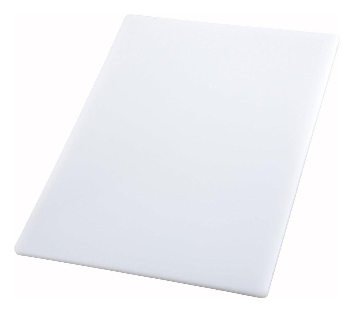 Winco CBWT-1824 tabla de cortar, 18 por 24 por 1/5.1 cm, color blanco | Apto para lavaplatos, resistente a las manchas, minimiza el embotamiento, aprobado por HACCP, ideal para embutidos