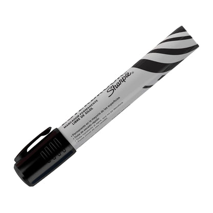 Sharpie Esterbrook Marcadores Permanentes, Punta Cincel, Negro, 14 Piezas