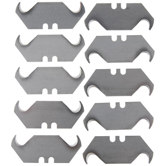 KLEIN TOOLS 44126 | Cuchillas De Gancho | 10 Piezas | Cortes Precisos