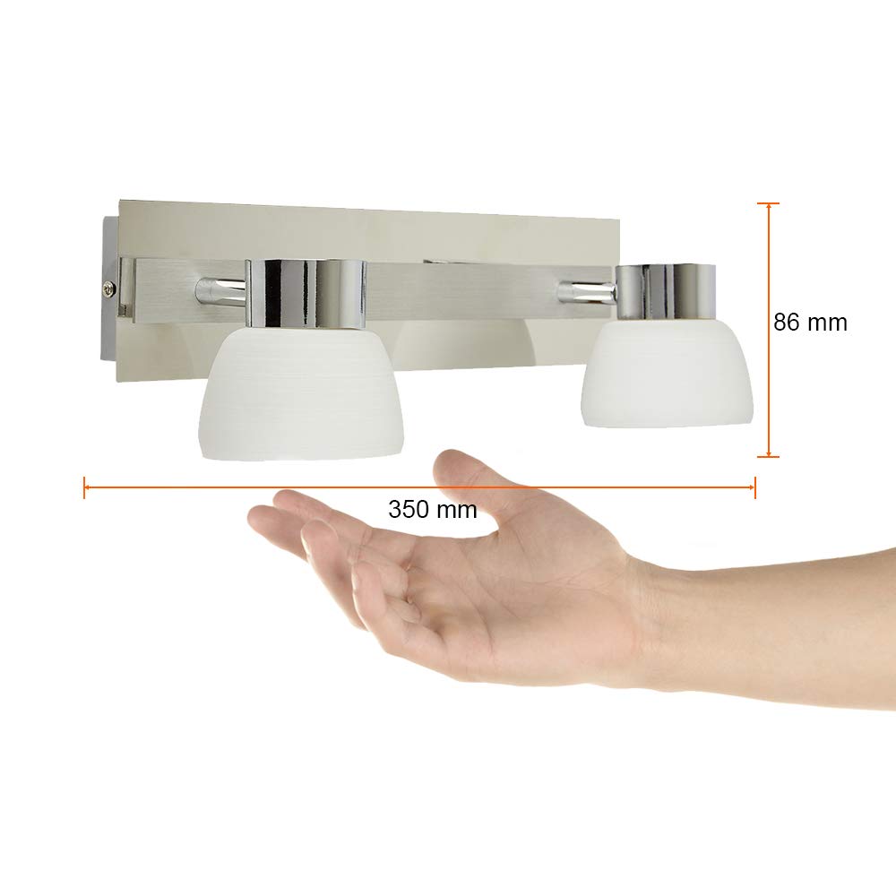 Tecnolite - Lámpara de interior LED para sobreponer, 10 W, Luz Cálida Brillante