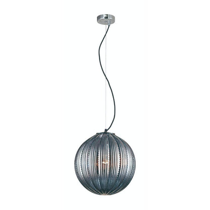 Tecnolite Lámpara Colgante Interior Decorativa E27, Cristal Cromo 20CTL8065MVCR