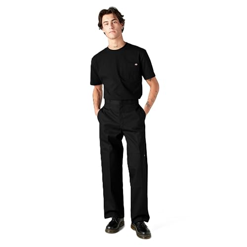 Dickies - Pantalones de Trabajo de Doble Rodilla para Hombre