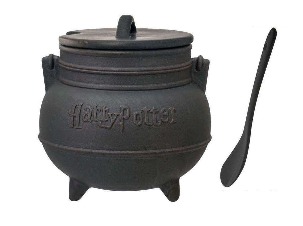 Harry Potter - 48013 Caldero para sopa con cuchara, estándar, color negro
