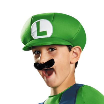 Disguise Nintendo Super Mario Brothers Luigi Disfraz clásico, Un Solo Color