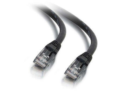 C2G Cable de Red Ethernet Cat6 sin Enganches - 2 Feet - 0.60 Meters - Negro (Black)