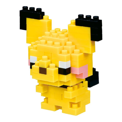 Nanoblock Pokémon Kit de Construcción Miniatura - Pichu