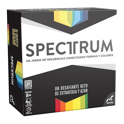 Novelty Corp Juego de Mesa de Estrategia Spectrum: 2-4 Jugadores, Edad Recomendada 2+