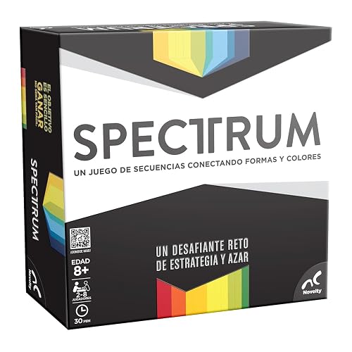 Novelty Corp Juego de Mesa de Estrategia Spectrum: 2-4 Jugadores, Edad Recomendada 2+