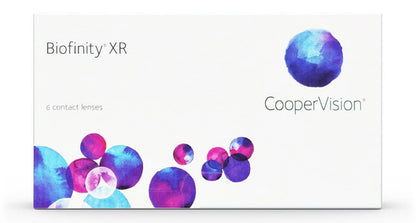 BIOFINITY XR Lentes de contacto para Miopía PODER -18.00 6 unidades