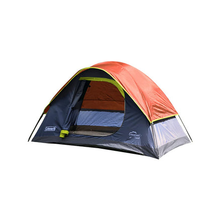 Coleman Casa de Campaña Tulum para 2 Personas, Color Naranja,