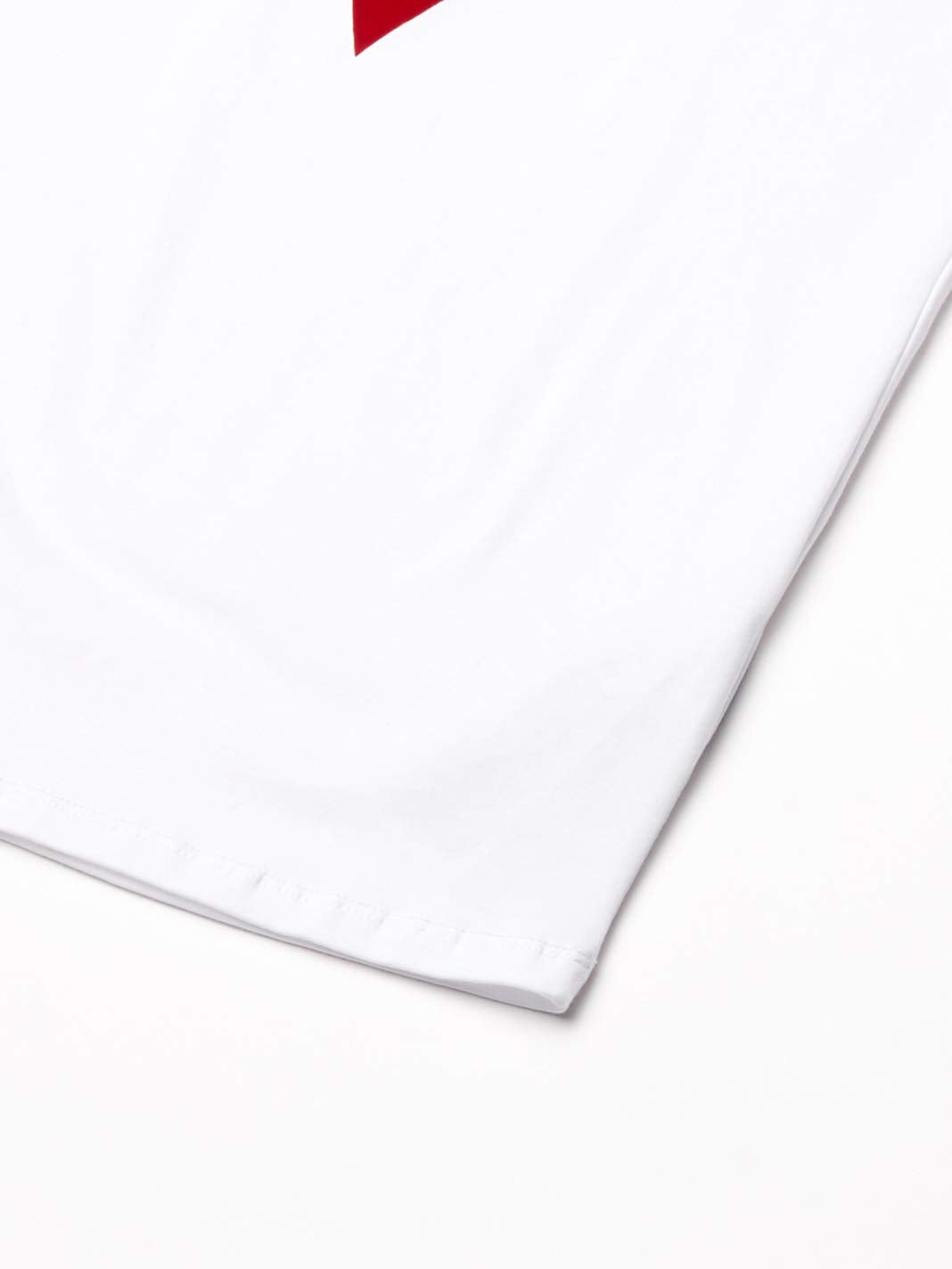 Guess Playera con Logotipo Triangular en Contraste. Camiseta para Hombre