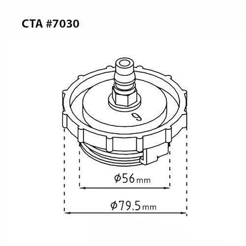 CTA Tools 7030 Master Cylinder Adapter - Honda