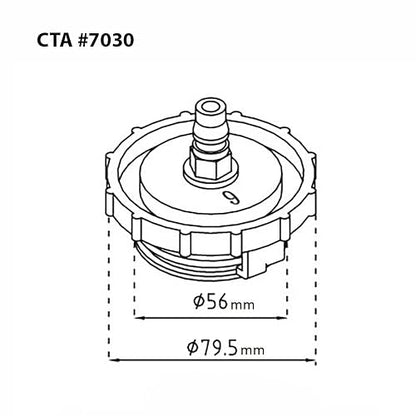 CTA Tools 7030 Master Cylinder Adapter - Honda