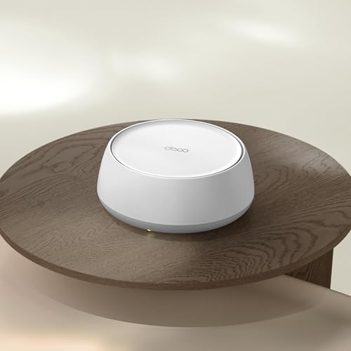 TP-Link Deco BE22(3-Pack) Router Mesh WiFi7 BE3600 Cobertura 600m² - Doble Banda 3.6 Gbps - 2 Puertos Gigabit - Roaming IA para Moverte Sin Perder Conexión - App Deco - Conecta 150 Dispositivos