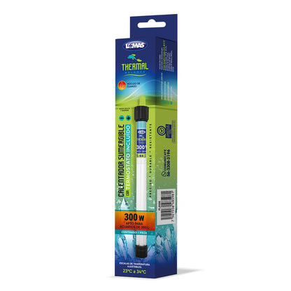 Lomas Calentador Sumergible para Acuario con Termostato, Thermal Balance, 300W