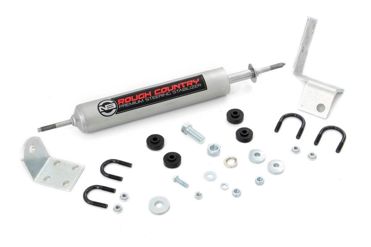 Rough Country 8732630 Estabilizador Dirección N3 Delantero para Chevy Silverado/Tahoe/GMC Sierra/Yukon 88-06