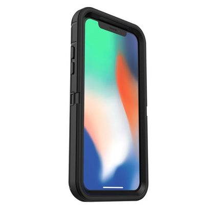 OtterBox DEFENDER SERIES protector para iPhone X (solamente) - Empaque Retail - Negro
